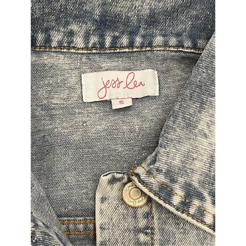 Jess Lea Rhinestone Light Wash Denim Jacket - Picture 4 of 12